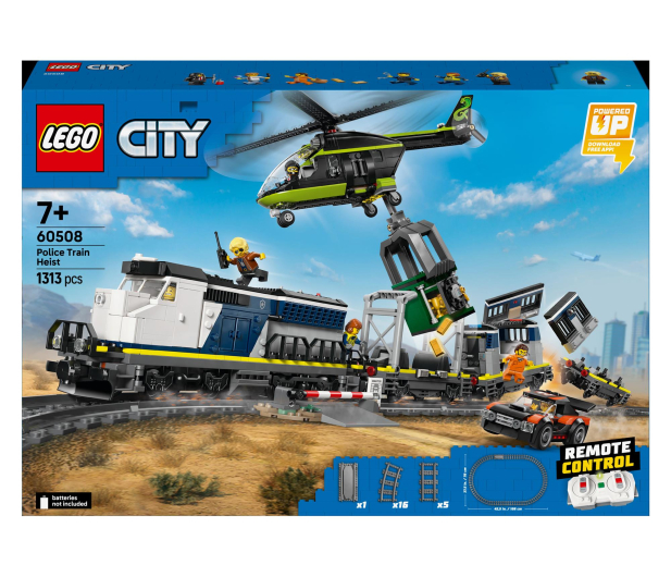 LEGO CITY 60508 Napad na policyjny pociąg - 1489557 - zdjęcie